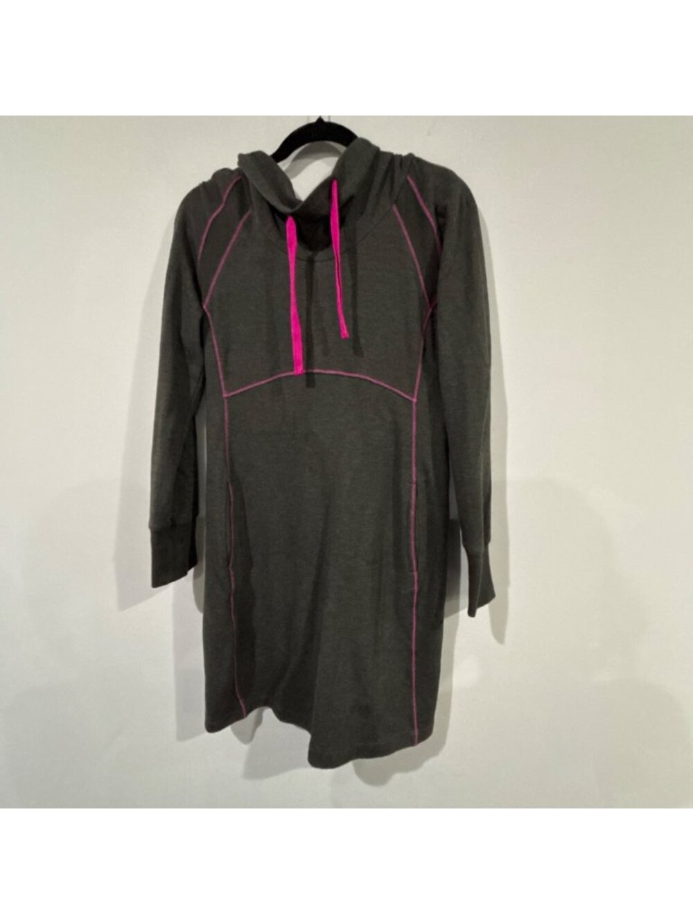 Columbia Heather Hills Hooded Long Sleeve Dress Size M